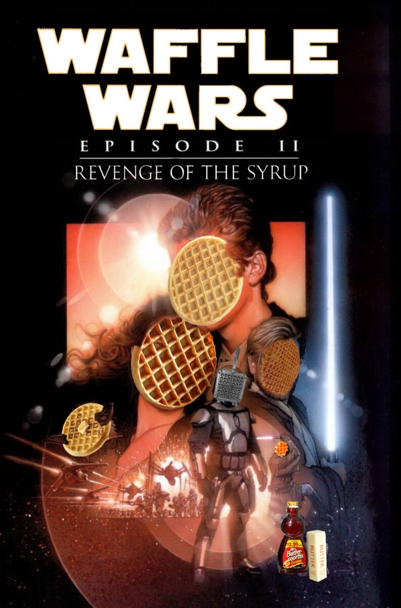 Flyer for Feb 27 2016 at Crush House: Waffle Wars Episode II