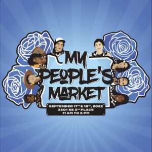 Flyer for My People's Market - September 2022