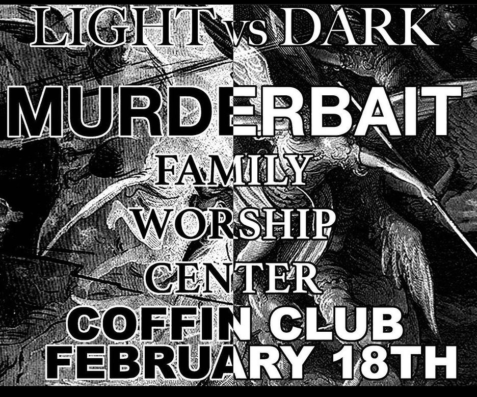 Flyer for Feb 18 2022 at Coffin Club