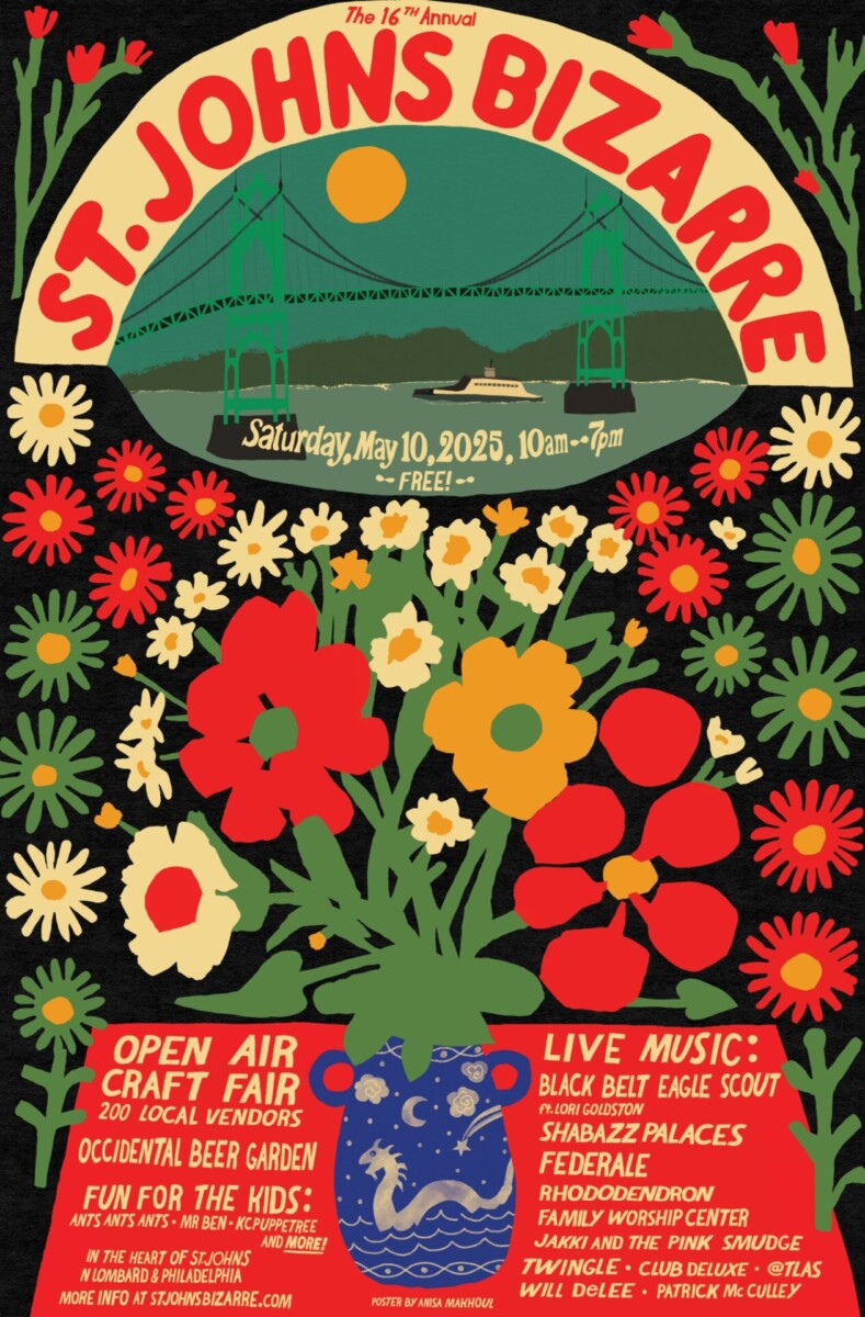 Flyer for St Johns Bizarre 2025