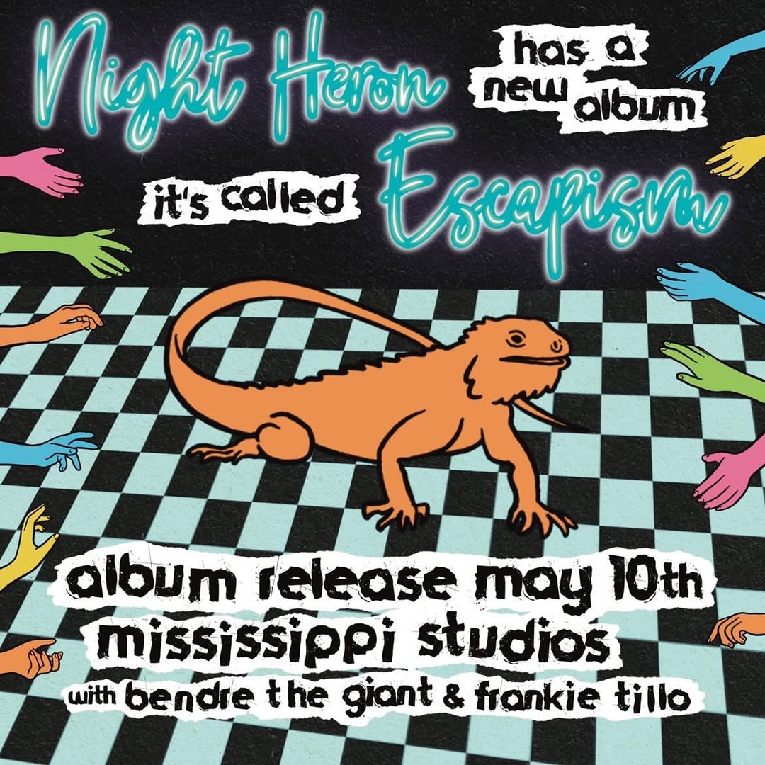 Flyer for May 10 2025 at Mississippi Studios