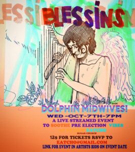 Flyer for October 7 2020 at Studio Sugar Church