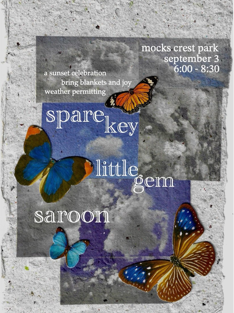 Flyer for September 3 2025 at Mocks Crest Park