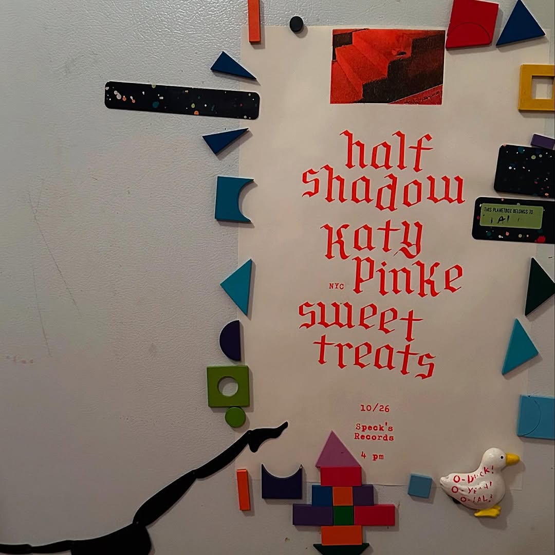 Flyer for October 26 2025 at Speck’s Records & Tapes