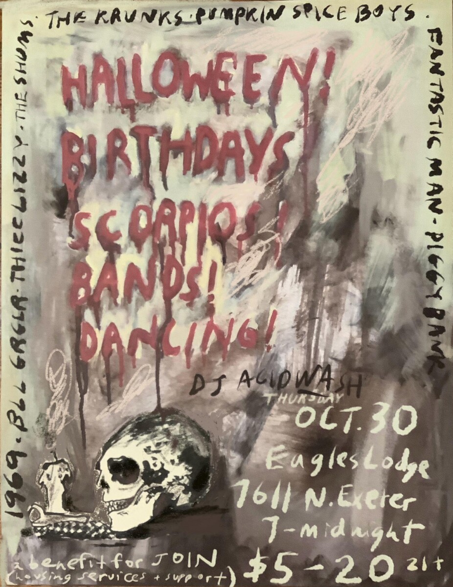 Flyer for October 30 2025 at the North Portland Eagles Lodge