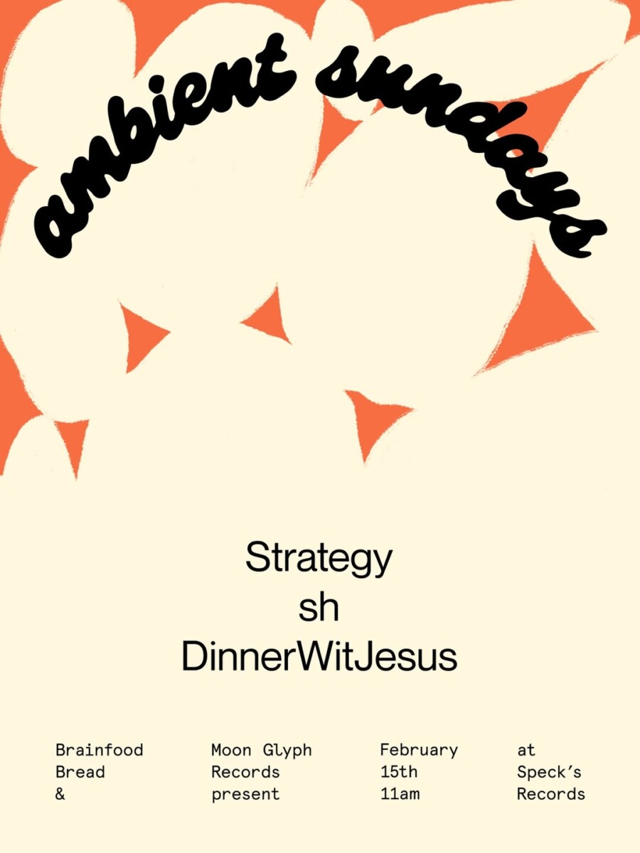 Flyer for February 15 2026 at Speck's Records & Tapes