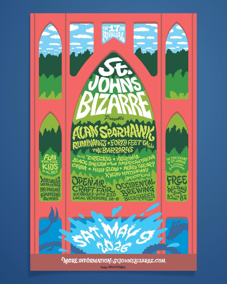 Flyer for St Johns Bizarre 2026