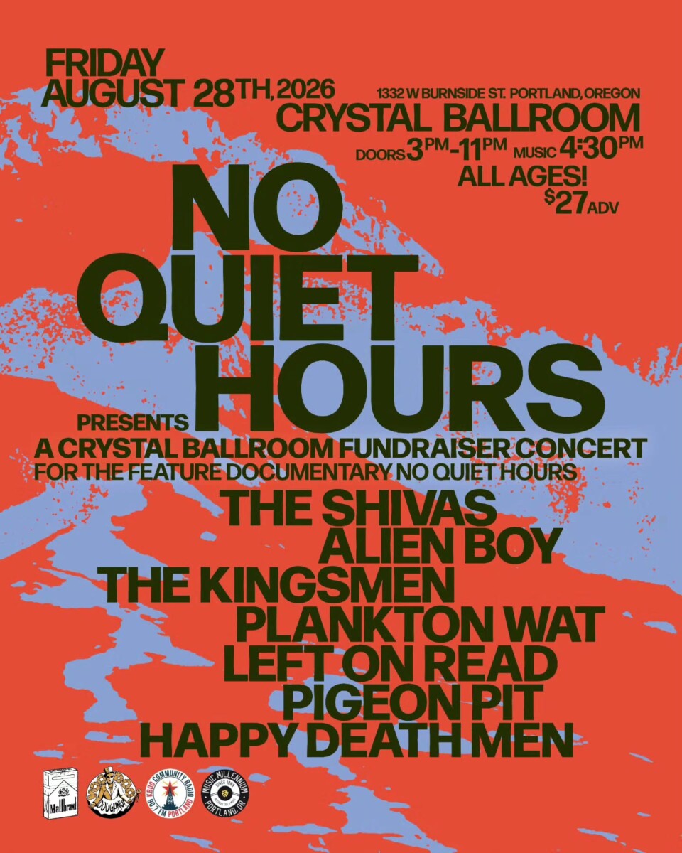 Flyer for August 28 2026 at Crystal Ballroom