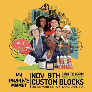 Flyer for My People's Market - November 2018