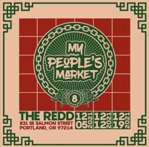 Flyer for My People's Market - December 2021