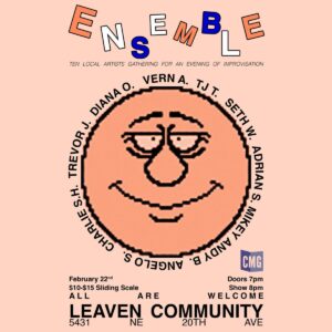 Flyer for Feb 22 2025 at Leaven Community Center