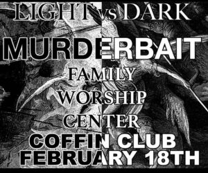 Flyer for Feb 18 2022 at Coffin Club