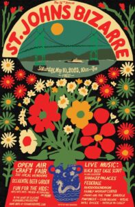 Flyer for St Johns Bizarre 2025