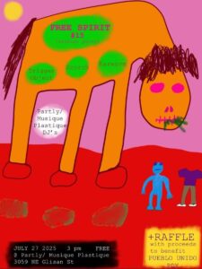 Flyer for July 27 2025 at Musique Plastique